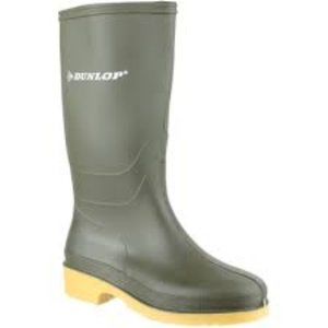 Dunlop Old Classic Dull Waterproof PVC Welly Boots